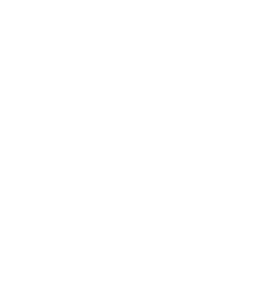 White atomic symbol on gray background
